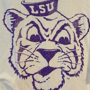 LSU “Sailor Tiger” shirt, purple XL